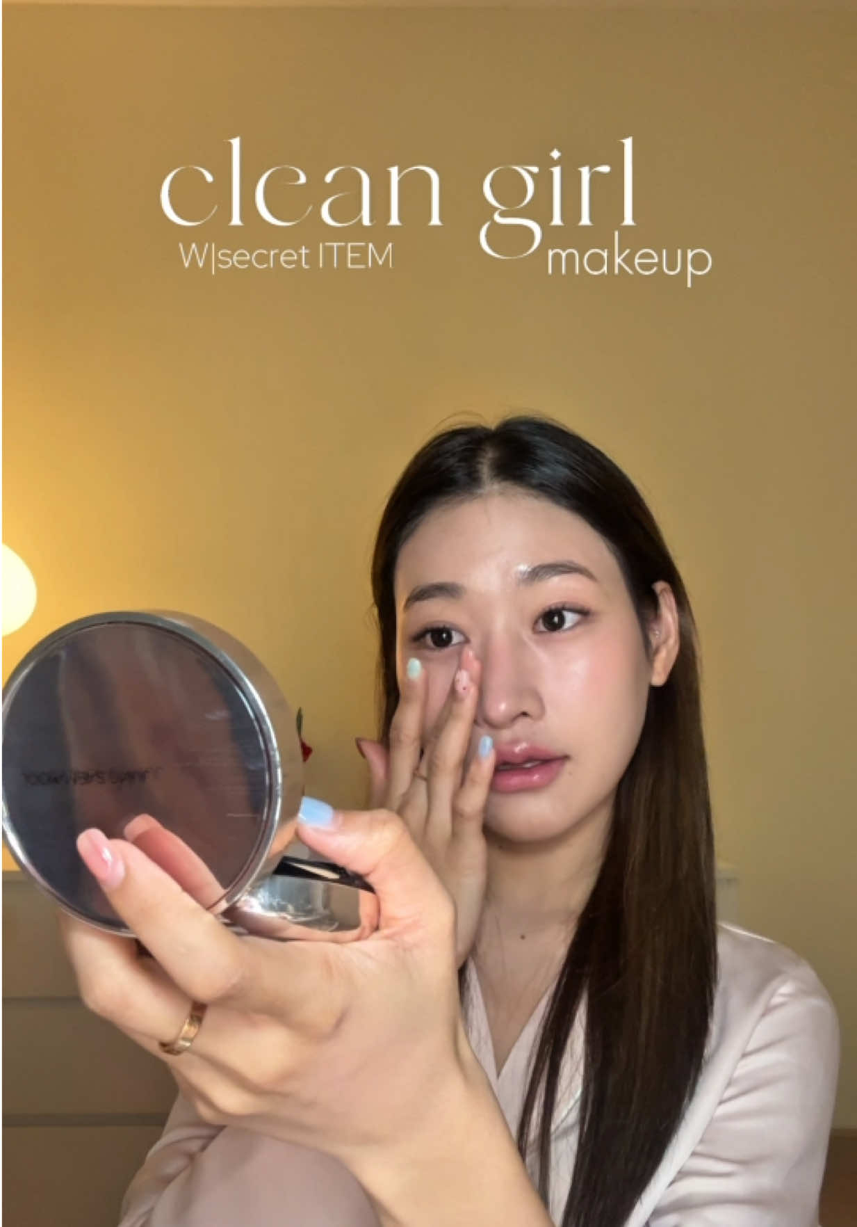 Claen girl makeup w|secret ITEM 💌🪞 #jungsaemmoolcushion #jungsaemmoolcushionmasterclass #รีวิวcushionjungseammool #คุชชั่นตัวไหนดี #รีวิวคุชชั่น