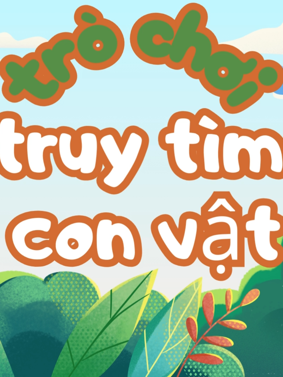 trò chơi truy tìm con vật#mamnongiaitri #mamnontiktok #thuha1988 #