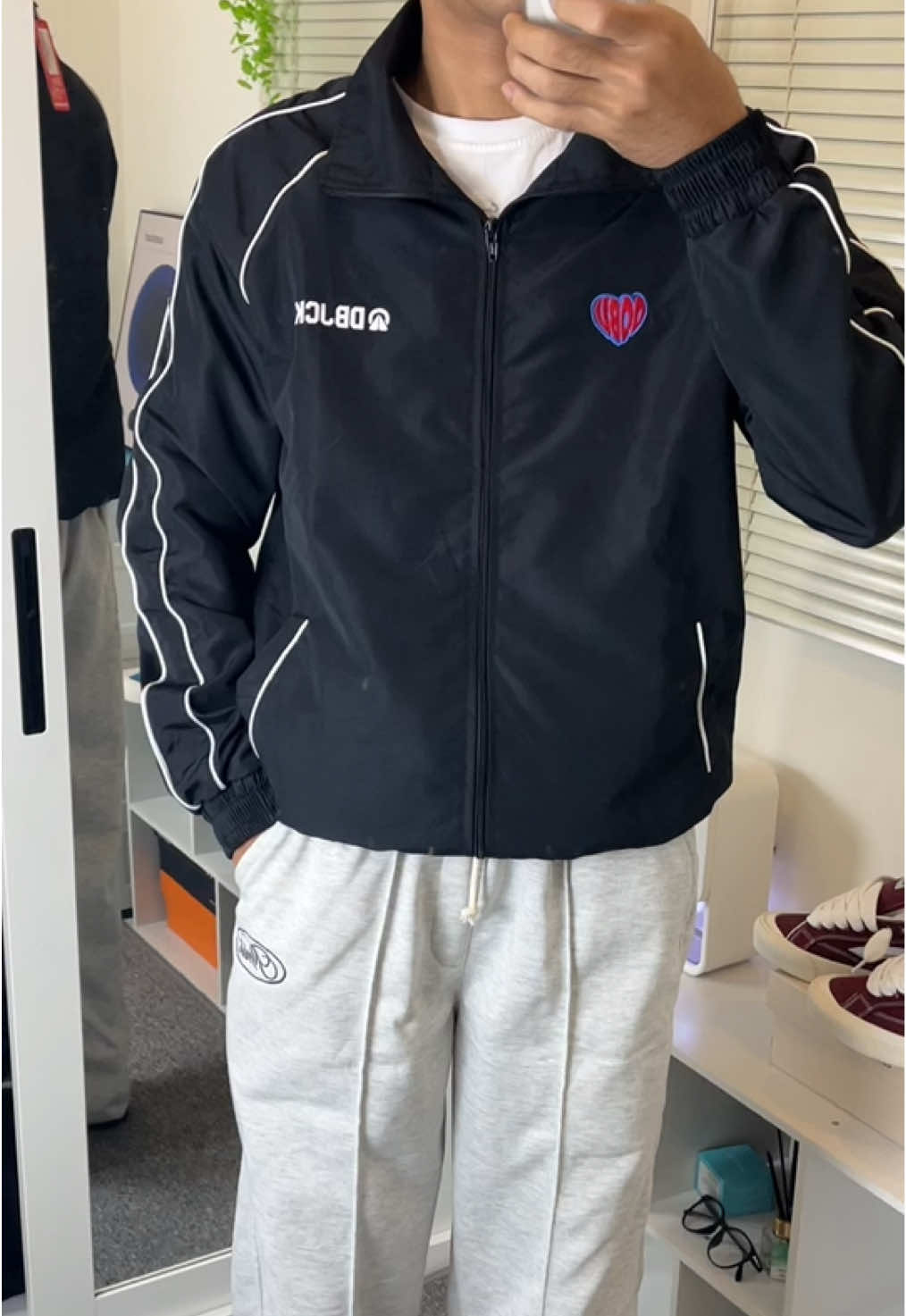 Rekomendasi jaket Tracktop Dobujack🔥#tracktop #jaket 