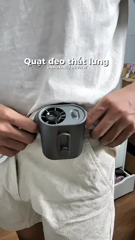 Quạt đeo thắt lưng #riviulv1 #unboxing #review #unbox #quatdeothatlung 
