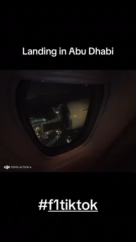 Landing in Abu Dhabi flying over the f1 track at night. Looked ace. Love to have gone. Boeing 777/300 #plane #f1 #boeing #night #landing 