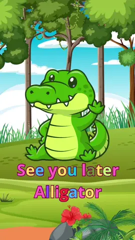 See you later aligator #english #englishsong #edukasianak #belajardirumah #belajarmenyenangkan 