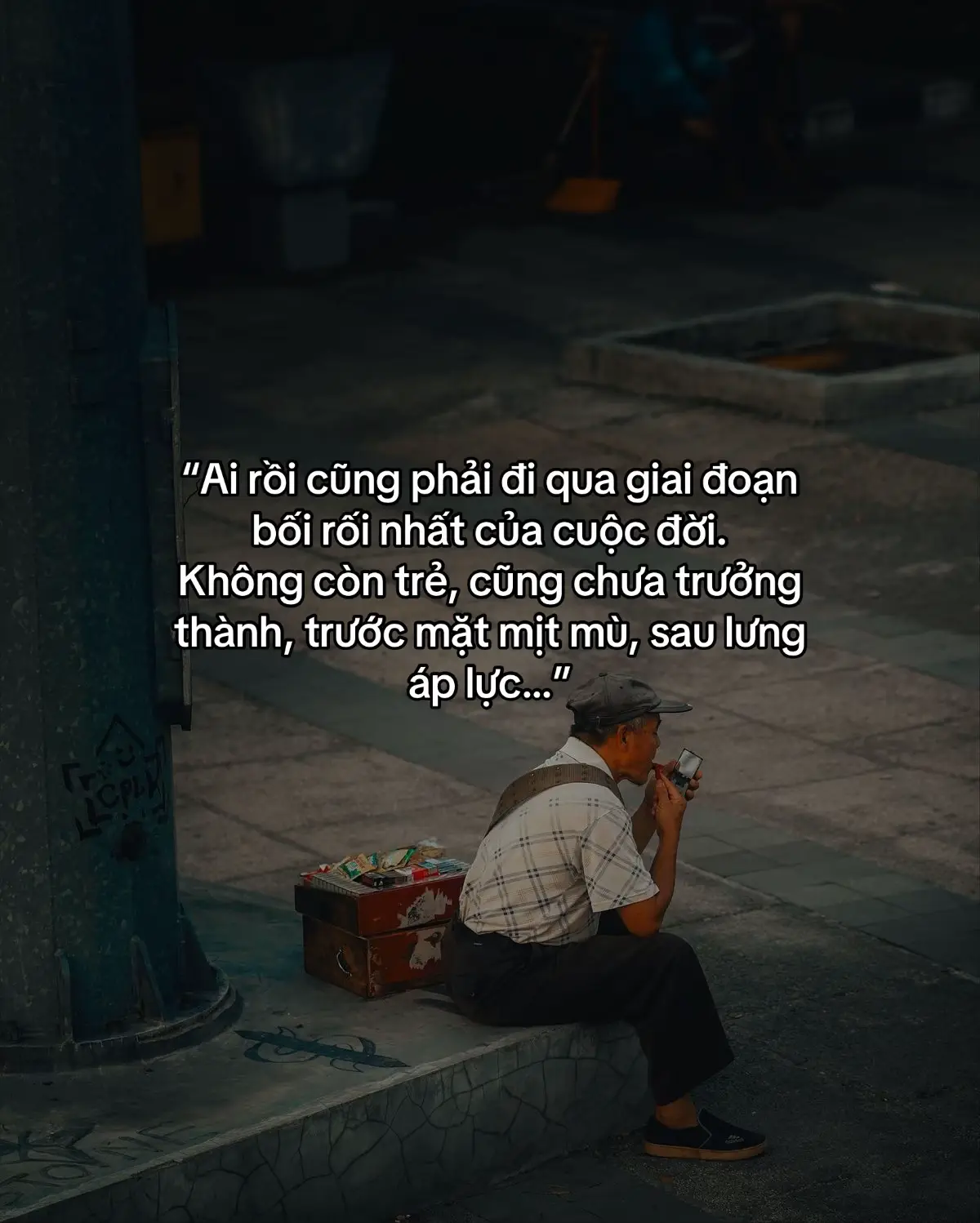 “Ai rồi cũng phải đi qua giai đoạn bối rối nhất của cuộc đời. Không còn trẻ, cũng chưa trưởng thành, trước mặt mịt mù, sau lưng áp lực…”#_quan_0209 #tamtrang #cuocsong #foryou #viralvideo 