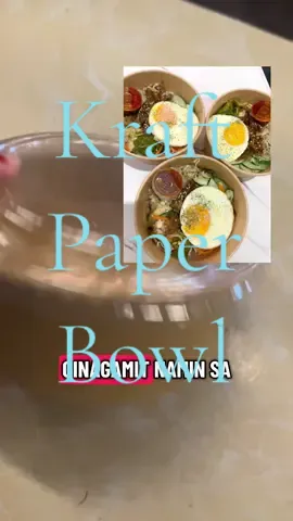Food packaging #paperbowl #foodpackaging #bowl #takeoutfood 