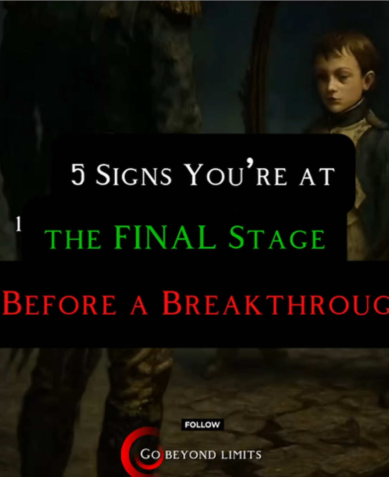 5 Signs You're At The Final Stage Before A Breakthrough  #lifelessons #stoicmindset #stoicism #selfmastery #innerpower 