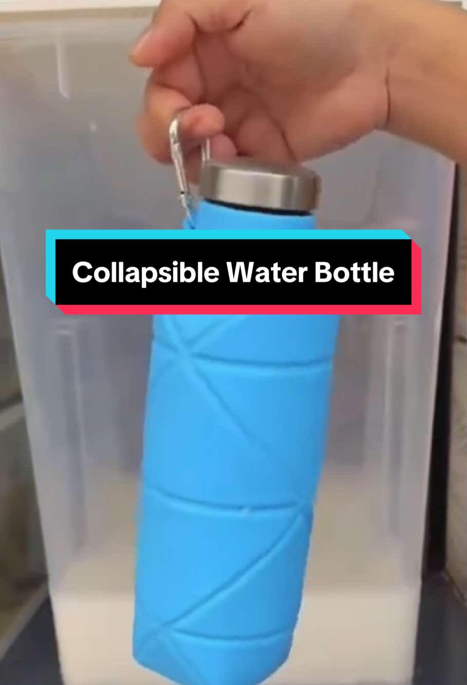 Collapsible Water Bottle #waterbottle #cheapest #sale #fyp #trening #affiliatemarketingforbeginners 