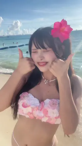 アメリカンビレッジから近いアラハビーチめっちゃ綺麗だった🏖️✨ #fyp #おすすめにのりたい #アラハビーチ 