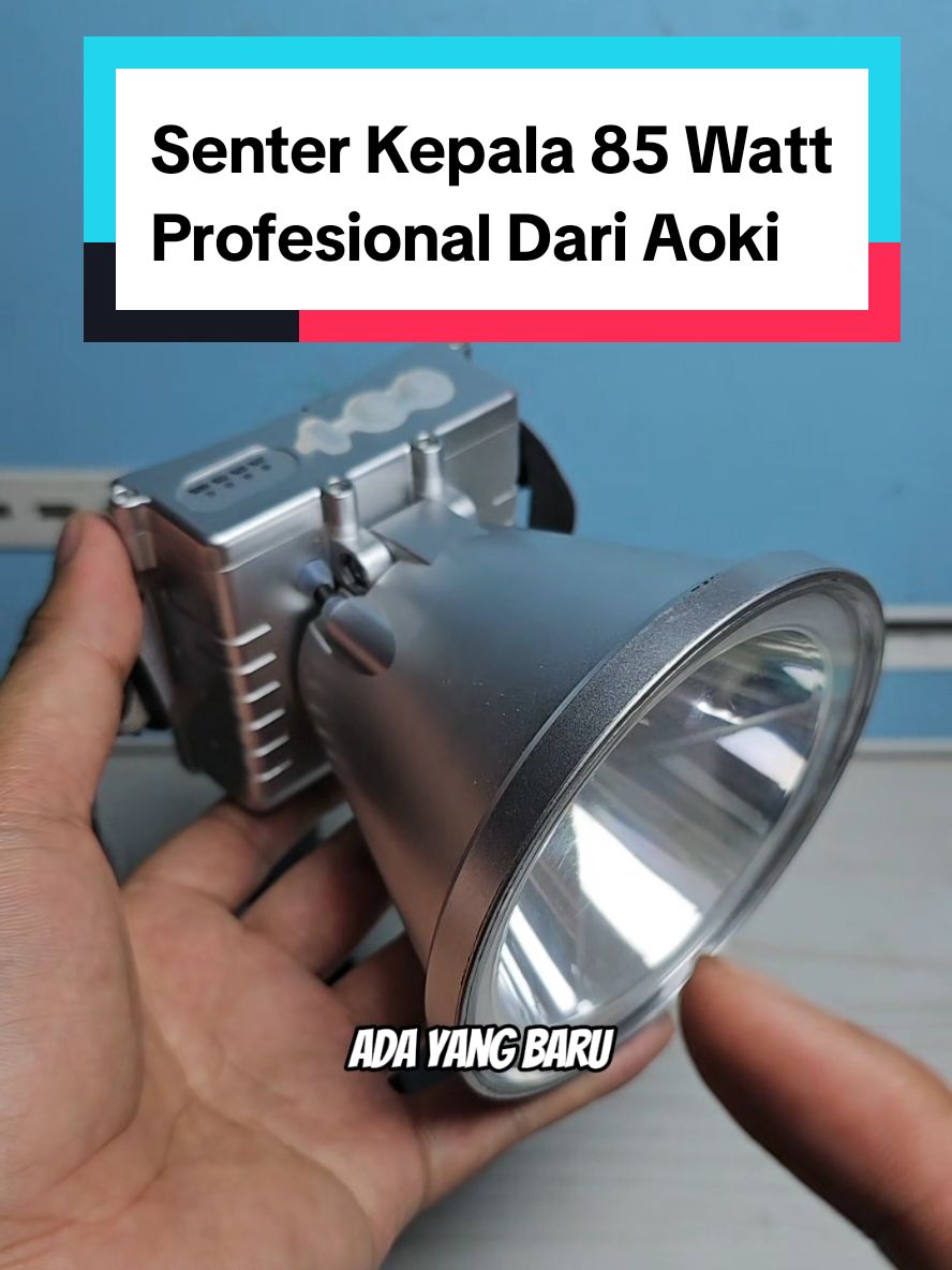 senter kepala profesional aoki 85 Watt super terang anti air bisa sorot jauh 1 kilo meter #senterkepala #senterled #sentersuperterang 