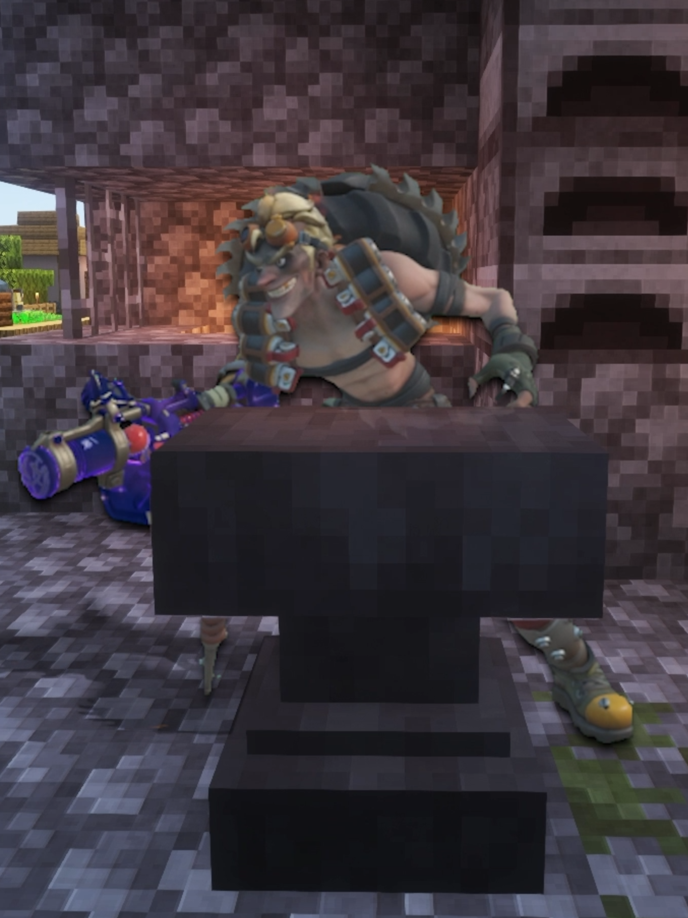 junkrat minecraft edit #Minecraft #overwatch #edit