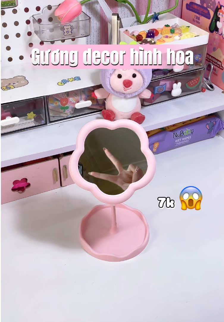Gương xinh decor 7k freeship =)) #guongxinh #guongxinhdeban #guongdecor #guongdeban #xuhuong 