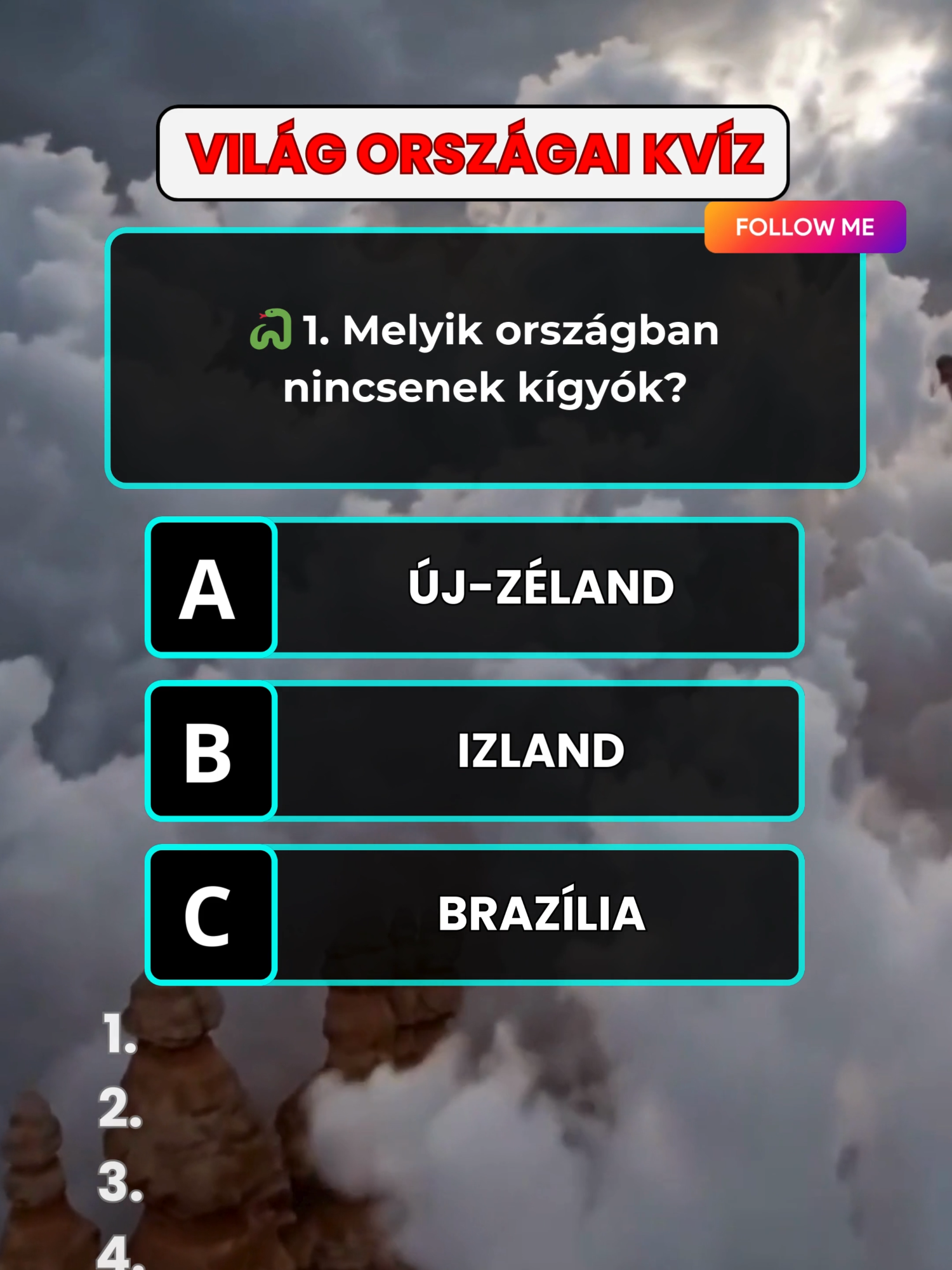 Világ Országai Kvíz 🌍 - Meglesz a 7/7 pont? 👉 Komment, ha ment! 👇 #countries #országok #quiz #kvíz #quiztime #magyartiktok