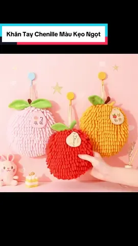 Khăn Tay Chenille Màu Kẹo Ngọt, quá cute #foryou 