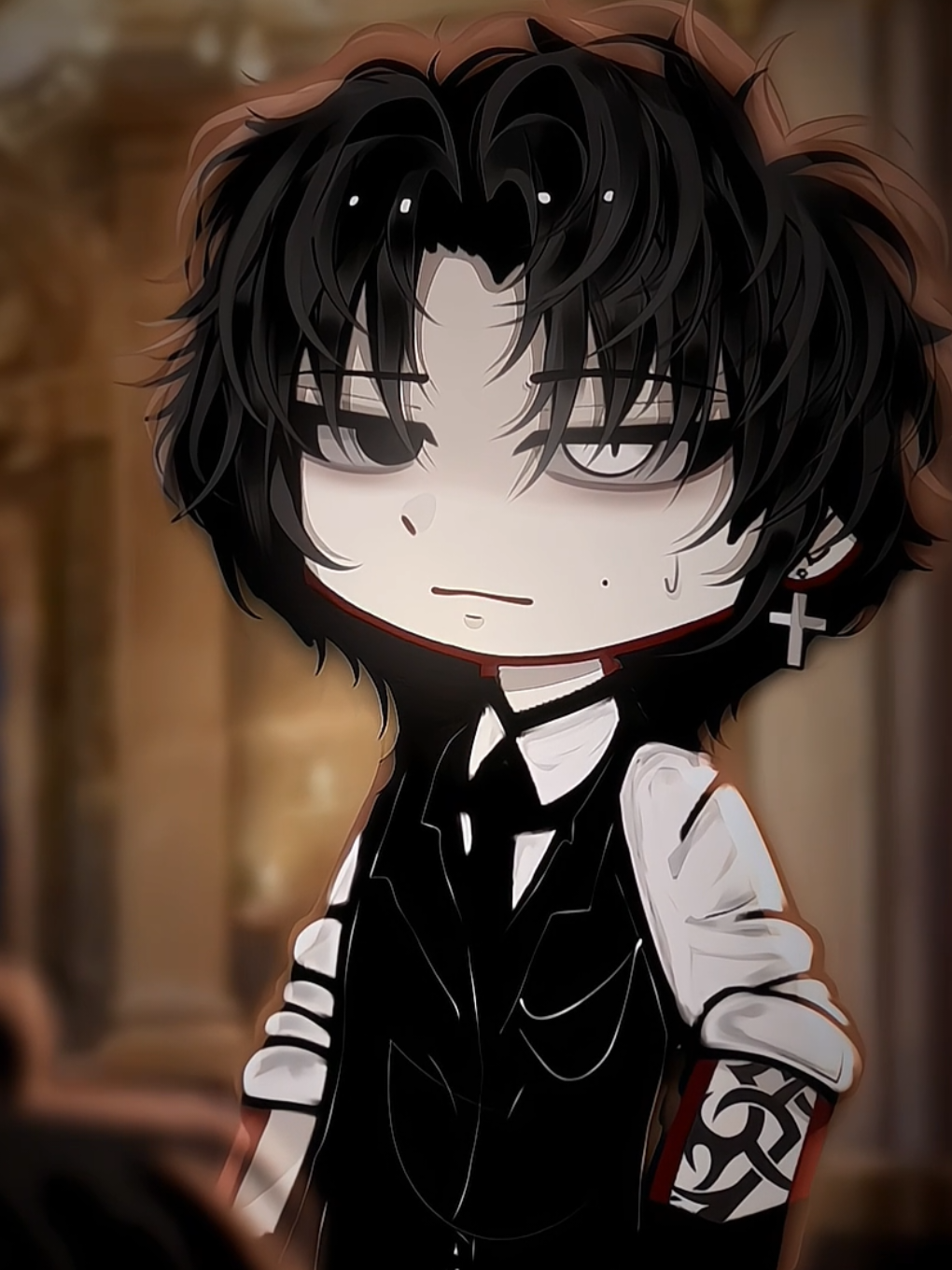 cr: [ @Lean˚ ༘ ೀ⋆｡˚ ] I love this song >< I'm back hehe but not for long (´∧ω∧｀*) #_vi_moon #fyp #fyyyyyppppppppppppppp #gachalife #gacha 