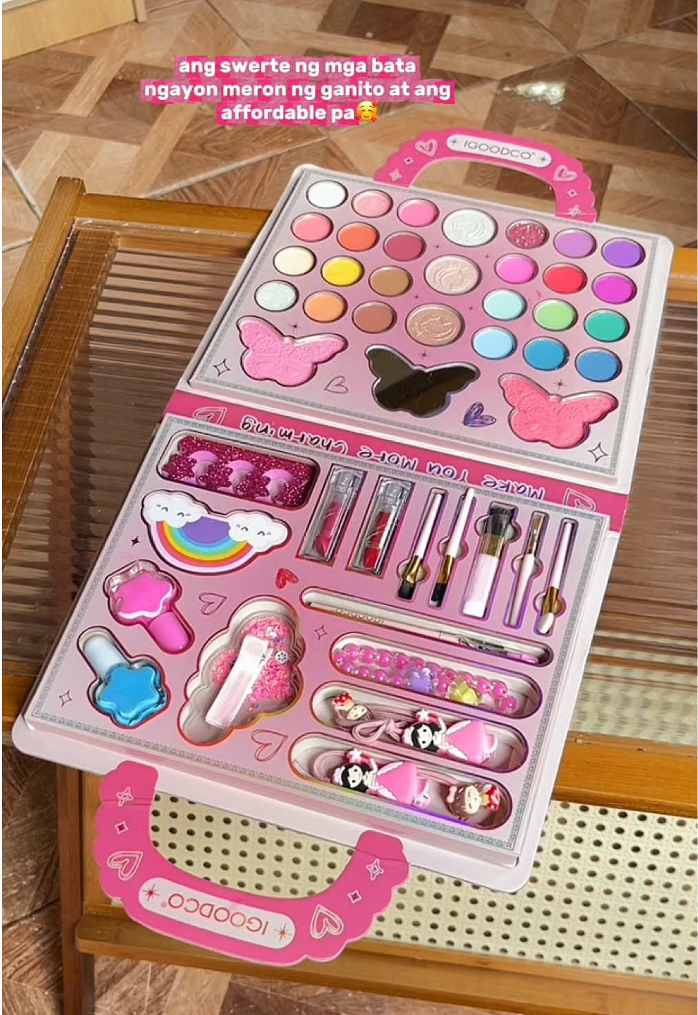 ang bilis maubos ng stocks nito check out na agad 💗 #makeupkids #kidsmakeup #igoodco #fyp 