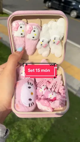 Hộp kẹp kitty 15 món dễ thương tặng bạn gái #quatang #trendingtiktok #xuhuong #keptoc #quatangnguoiyeuthuong 