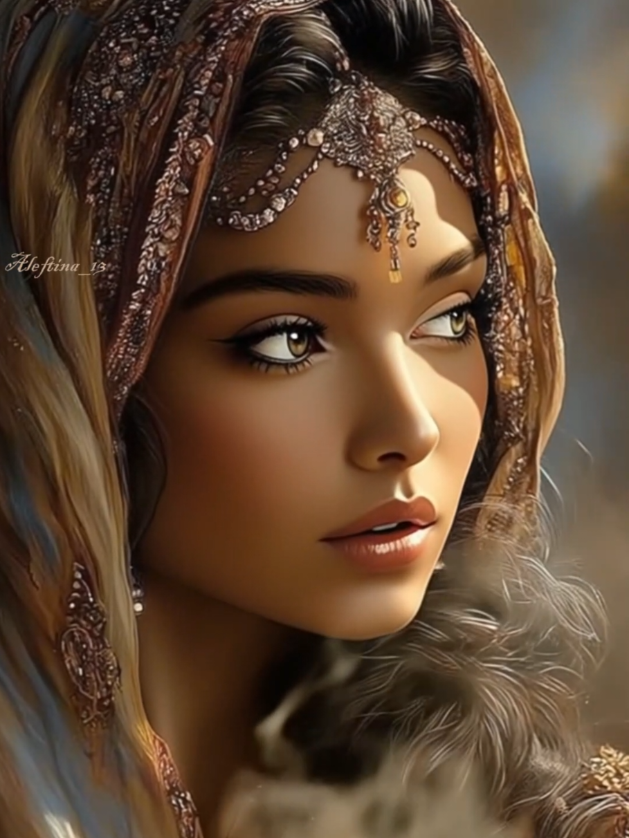 Scheherazade waiting for Shahryar💫Шахерезада в ожидании  Шахрияра💫 #Scheherazade #Aleftina_13 #Tamally_Maak #bally_dance #AI_Generation 