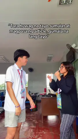 tiktok gusto, training ayaw??? #campusjournalist #radiobroadcasting 