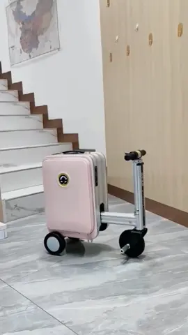 Airwheel SE3S Smart Ridding Travel Luggage Scooter Powerbank bagasi elektrik boleh dicas semula (hitam, merah jambu & perak) Smart Ridding Travel Baggage Scooter PowerBank boleh dicas semula Bagasi Elektrik (Hitam, Pink & Perak) 26L #goodthing #foryou #tiktokshop #fyp #life #malaysia 