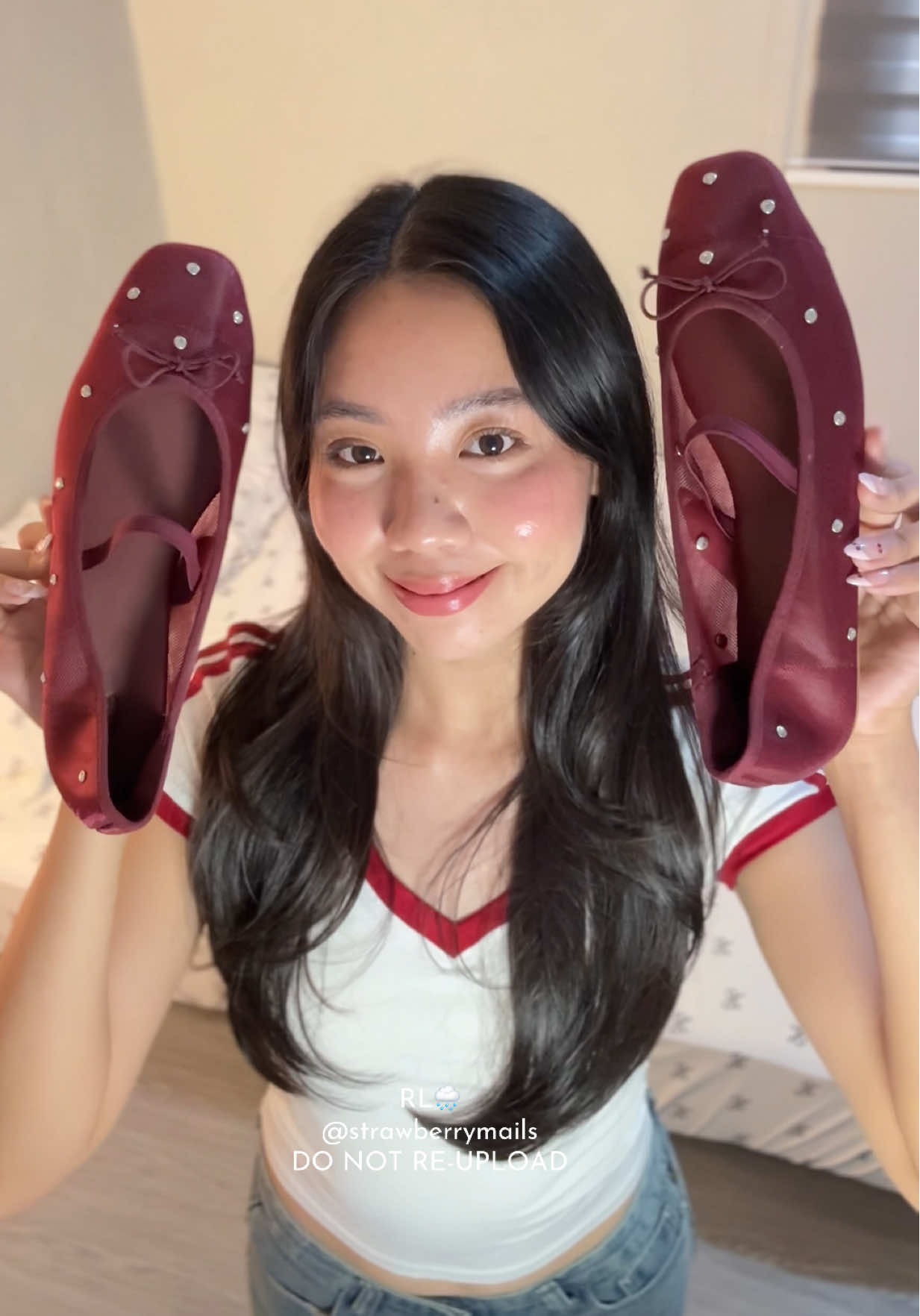 Idk pero super laki sakin ng size 10 nila so I suggest for you to size down! #shoes #shoesforwomen #flatshoes #aztridph #fashiontiktok 