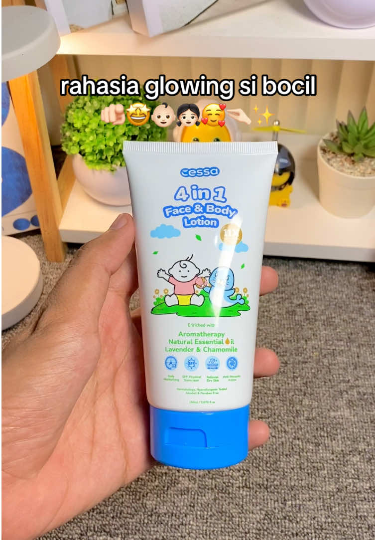 bisa dipake buat muka & badan si bocil 😍🤩👧🏻👶🏻💯✨#cessa4in1faceandbodylotion #cessafaceandbodylotion #bodylotionbayi #perawatanbayi #skincarebayi 