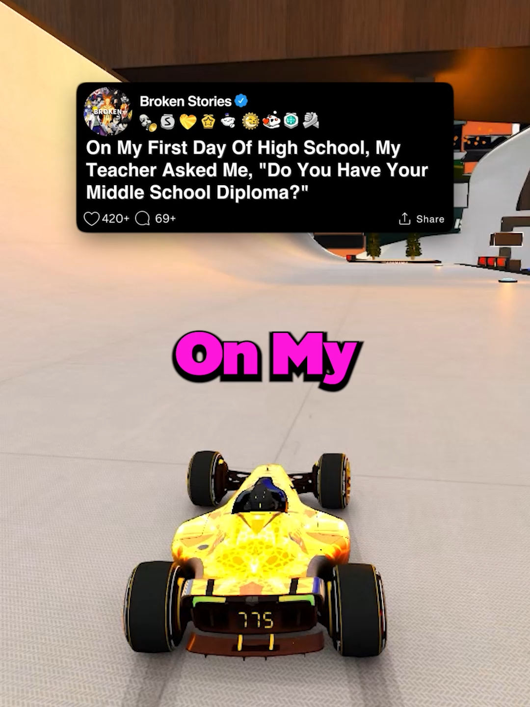 On My First Day Of High School, My Teacher Asked Me, 