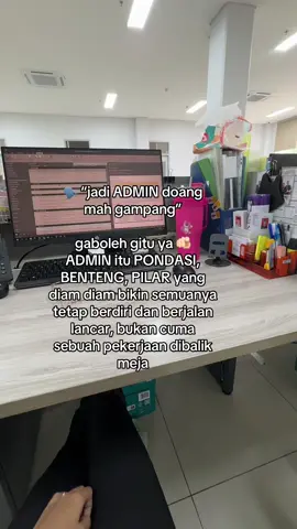 harus tau a-z kiri kanan dpn belakang • • • • • • #karyawan #corporatelife #joblife #admin 