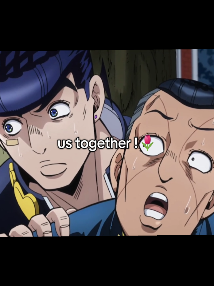 US!! 🌷 :: Eu amo esses dois mas não necessariamente precisa ser um ship! Já marca teu mano aí 🕊️ #jojo #jojosbizarreadventure #foryoupage #jjba #us 