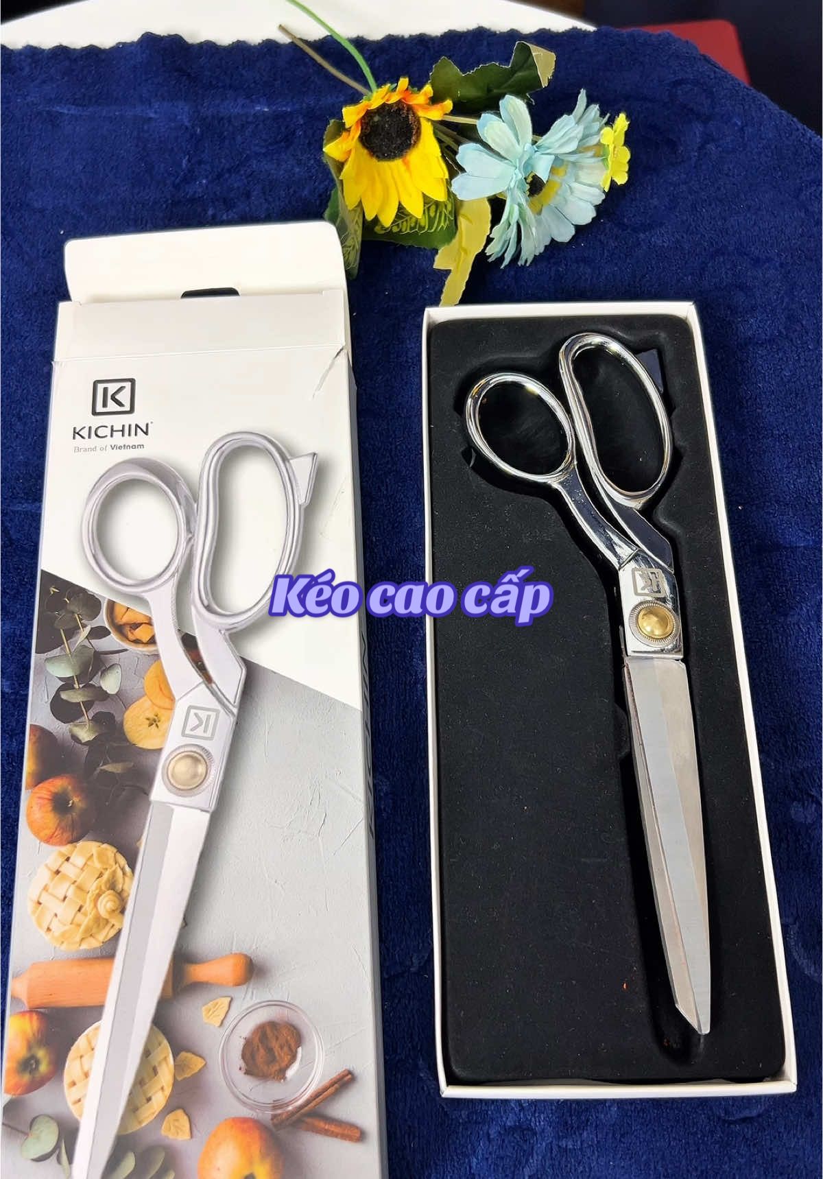 Kéo cao cấp của kichin vừa đẹp vừa sắc bén #thuanhshop2 #keokichin #keocaocap #keocatthucpham 