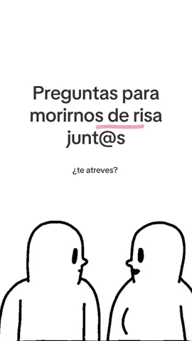 ¿Y tú te atreverías a hacerle estas preguntas a tu pareja? Etiquétal@👇🏾👇🏻👇 Desafía a tu pareja a responder y descubran risas, secretos y conexión que no esperaban  + Recuerda: Reír junt@s no solo fortalece la relación, también actúa como una poderosa herramienta ‼️ Es una estrategia eficaz para desescalar tensiones y fomentar la intimidad emocional en la pareja. 📲 Si desean fortalecer su vínculo, este es el momento de dar el siguiente paso y trabajar junt@s en terapia de pareja 📩 escríbenos y agenda tu cita ‼️ #terapiaonline  #terapiadeparejas #desaludhablamos #fyp #viraltiktok 