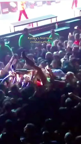 I would crowd surf 1000000 times 