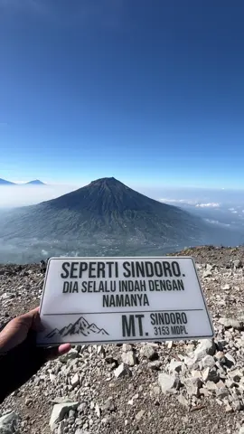 Sindoro 23 Agustus Full Cerah#sindoromountain #sindoroviakledung #mountainview #fyppg 