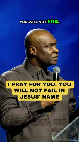 I PRAY FOR YOU. YOU WILL NOT FAIL IN JESUS' NAME #apostlejoshuaselman #foru #viral #foryoupage❤️❤️ #fyp 
