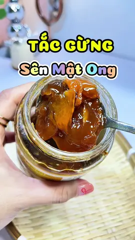 Tắc Gừng Mật Ong Đường Phèn Lạc Yên 🌿 #tacgungmatongduongphen #lacyen #tacchungduongphen #tangsucdekhang #chamsocsuckhoechudong 