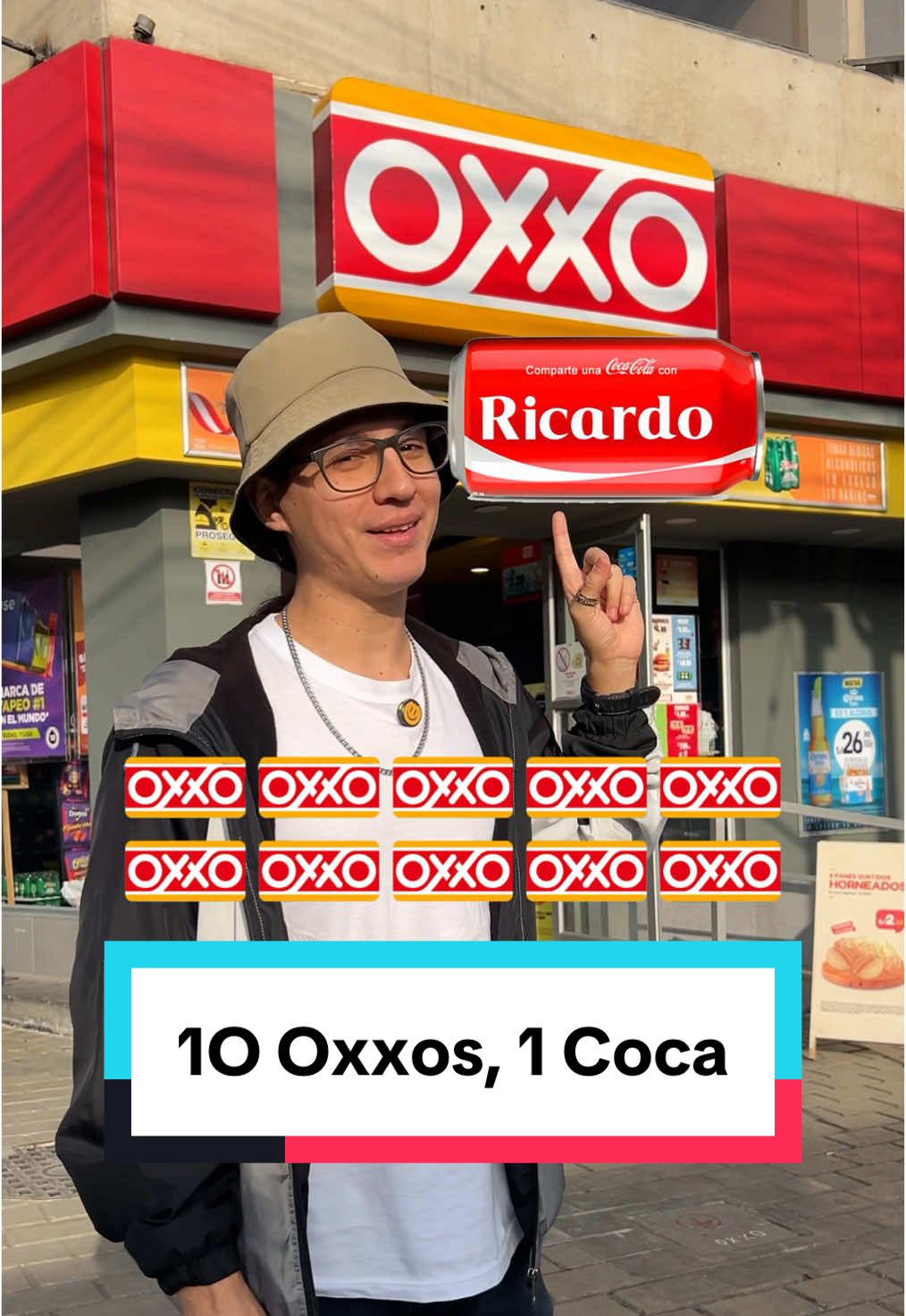 Busando Ricardo en la Coca Cola 👀 #oxxo #ojalafuerapublicidad 