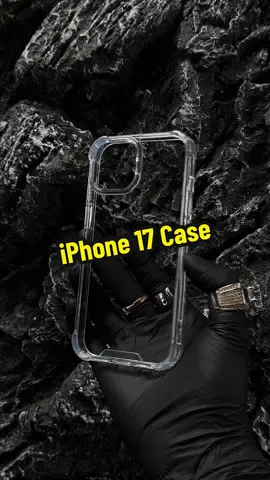 Slim. Clear. Protective. Finally, a case that shows off the iPhone 17 instead of hiding it. #iPhone17 #MinimalStyle #ClearCase #phoneaccessories 
