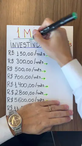 Quer chegar ao 1 MILHÃO? Não existe segredo: existe disciplina + constância. Olha só em quanto tempo você pode alcançar esse patrimônio apenas investindo todo mês em renda fixa. 👉 Quanto antes você começar, mais rápido chega. 📈 A diferença entre esperar e agir hoje pode ser de décadas. 🔑 E aí, vai adiar de novo ou vai começar a construir seu milhão agora? ➡️ Me chama e eu te mostro o caminho certo para você. #investimentos #dinheiro #investing #planejamento #like 