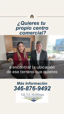 “¿Te imaginas tener tu propio centro comercial? En @gllholdingsusa lo hacemos realidad: conseguimos el terreno, diseñamos el proyecto, lo construimos y, si quieres, lo rentamos a negocios estratégicos para que tu inversión crezca. Tú pones la visión, nosotros lo construimos.” Visita: https://gllholdings.com  Consultas: 832-770-9415 Email: AprobacionGLLHoldings@gmail.com 14780 Memorial Dr. Suite 220 Houston TX. 77079 #lender #realestateinvestor #houstonrealestate #planbtelevision  -