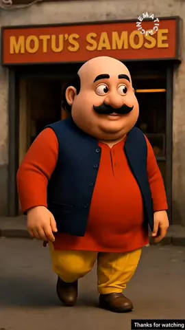 Motu ne ki chori #motupatlu #cartoons #ai #messi #ronaldo 