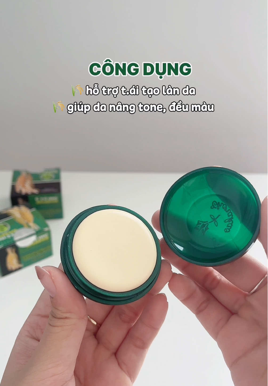 Kem nhân sâm nổi tiếng từ thời bà ngoại 👵🪴 giúp dưỡng sáng da mềm mịn nè ✨ Kem sâm ngọc trai Thorakao #hgreview #thorakao #kemsamthorakao #kemsam #kemnhansam 