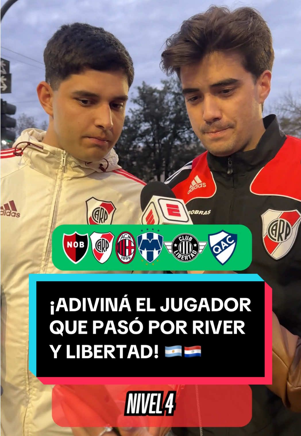 ¿LOS SACASTE A TODOS? 😅 Los hinchas de #River se animaron a reconocer a estos jugadores por su trayectoria ⚪️🔴 ▶️ Mirá nuestros partidos de 🏆 CONMEBOL #Libertadores en el Plan Premium de #DisneyPlus #TikTokDeportes #Futbol 