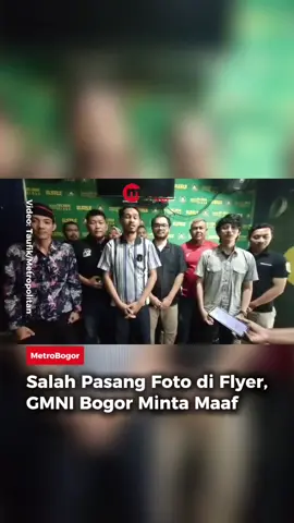 Gerakan Mahasiswa Nasional Indonesia (GMNI) Cabang Bogor melakukan klarifikasi terkait foto salah satu anggota DPRD yakni Subhan yang terpasang di flyer aksi GMNI pada Kamis, 21 Agustus 2025.  Ketua GMNI Cabang Bogor, Yunandra Sowakil menyatakan bahwa pemasangan foto di flyer aksi merupakan kesalahan teknis dari internal GMNI.  Yunandra menegaskan bahwa foto yang seharusnya terpasang itu yakni foto Ketua DPRD Kota Bogor bukan foto Subhan.  Oleh karenanya, GMNI Cabang Bogor mengungkapkan permohonan maaf kepada Anggota DPRD Kota Bogor, Subhan atas kesalahan teknis tersebut.  Video: Taufik/Metropolitan .  #gmnibogor #demo #dprdkotabogor #metrobogor #bacametrobogor 