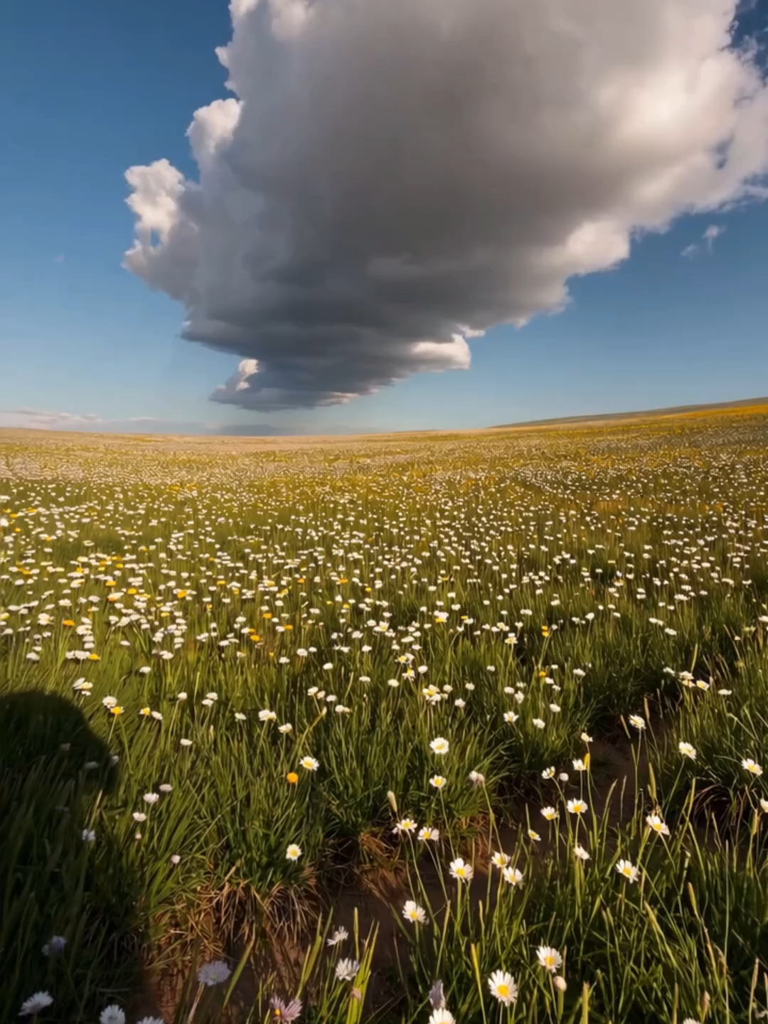 【心の静寂】野花高原を歩く雲の影 [Calm] Walking Cloud Shadows over a Wildflower Plateau 野花の高原に、雲の影がゆっくり歩いていきます。色と明るさが静かに入れ替わるたび、呼吸は深く。この静けさが必要な友達にシェアしてください。 #癒し動画 #自然の音 #ASMR #高原 #野花 #雲の影 #リラックス #瞑想時間 #ループ動画 #風の音 #穏やかな時間 #作業用BGM #風景動画 #心を整える #安らぎの時間 Over a wildflower plateau, cloud shadows stroll and trade light with color. Watch till the end and feel your breath deepen. Share with someone who needs this calm. #calmingvideo #naturesounds #asmr #wildflowers #cloudshadow #plateau #loop #relax #mindfulness #serenity #ambient #studywithme #softlight #natureloop