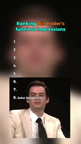 Ranking Bill Hader's funniest Impressions #billhader #impressions #celebs #imitation #snl #funnymoments #fyp 