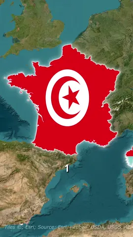 Quelle est la ville la plus tunisienne de France 🇫🇷 ? #geo #mapmotion #france #ville 