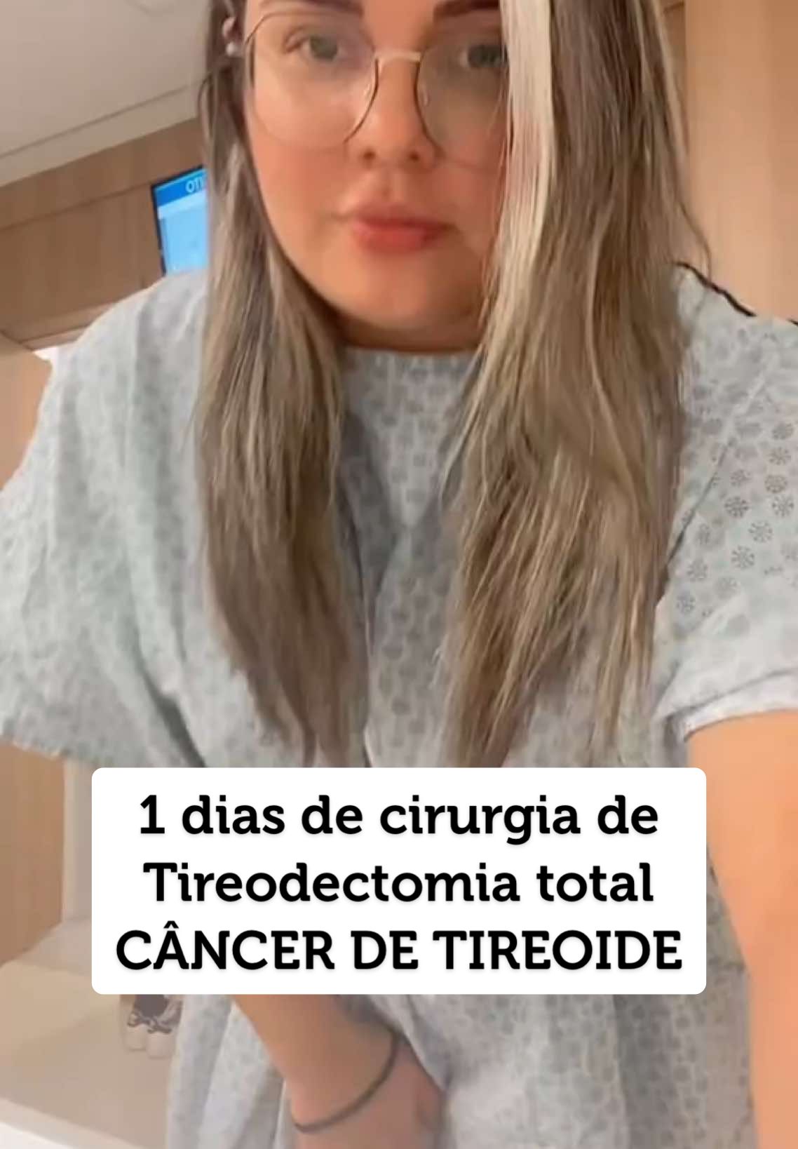 Um dia depois da minha cirugia retirada total da tiroide  Gratidão é a Palavra  #tiroides #tireoidectomiatotal #tiroidectomia #cancerdetireoide 