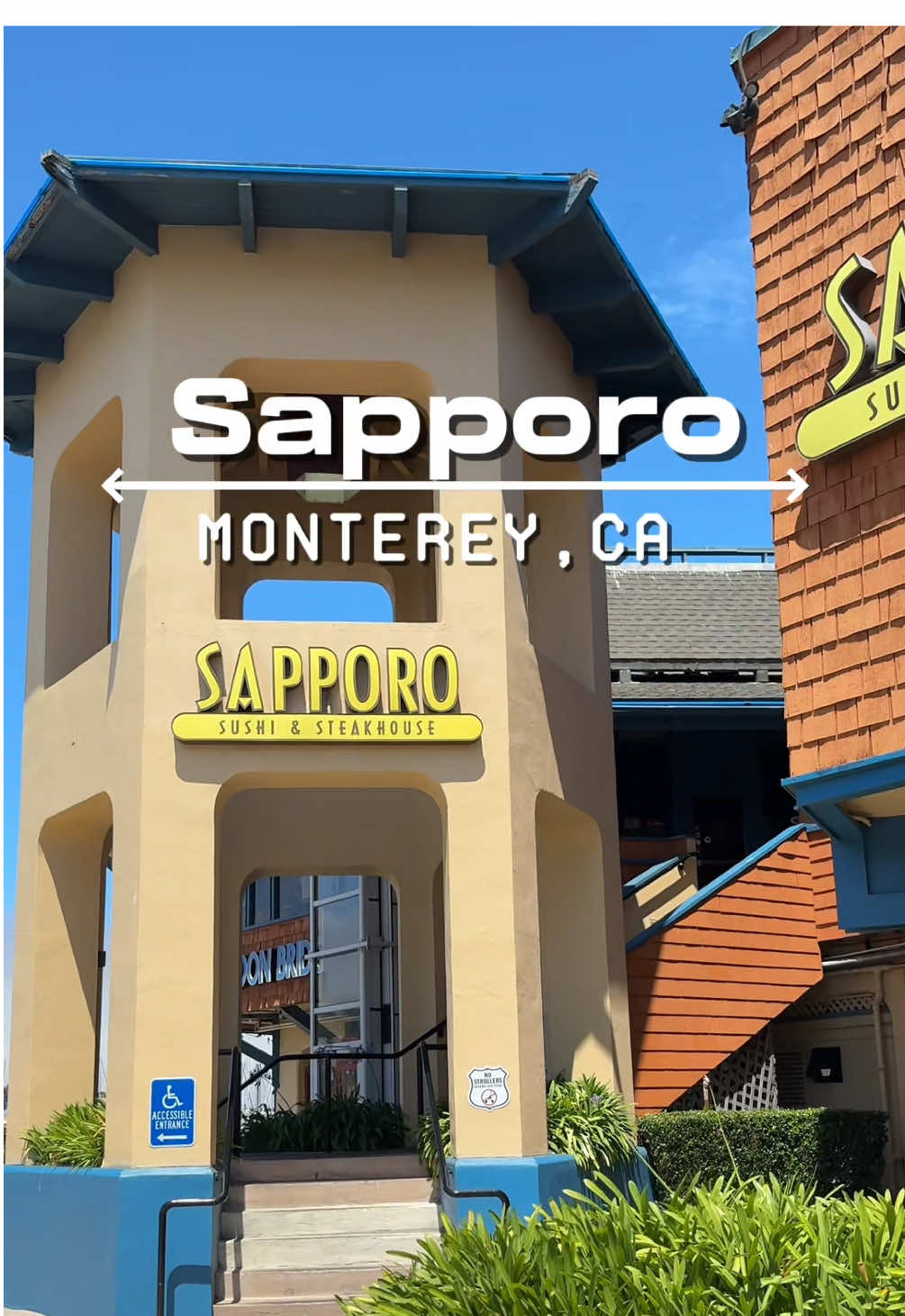 Sapporo Steak & Sushi in  Monterey California Lunch Special! Let me know if you think my total spent is an actual special (: #montereycalifornia #lunchspecials #Foodie #montereywarf #happyhour 