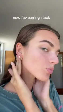 baby hoopsss #earrings #piercing #piercings #huggies 