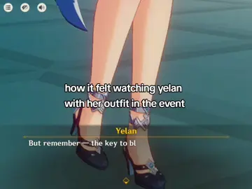 SHE'S SOOOOO AHHHH  #yelan #genshin #fypシ #fypシ゚viral #fy 