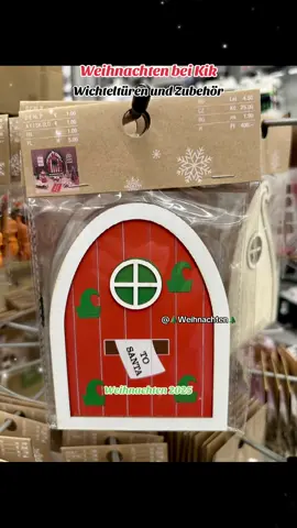 Weihnachten bei @KiK Textilien & Non-Food GmbH  Wichteltür. #🎄weihnachten🎄 #weihnachten #christmas  #wichtel #wichteltür 
