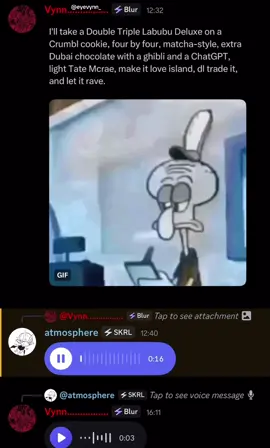 I’m not even gonna post this one on Instagram if it flops it flops (also FUCK your labubu I don’t CARE) #meme #memes #discord #spongebob #labubu